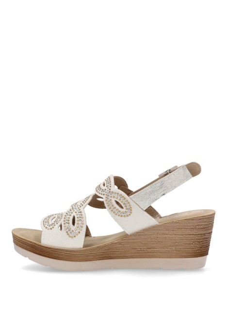 Sandalia mujer Luna Collection el34 blanco