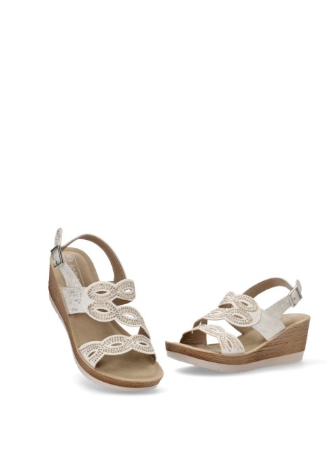 Sandalia mujer Luna Collection el34 blanco