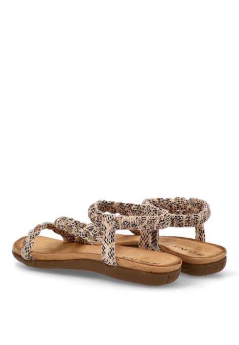 Sandalia mujer Luna Collection 60-1154 beige