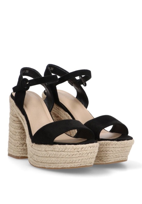 Sandalia mujer BUONAROTTI cf5079 negro