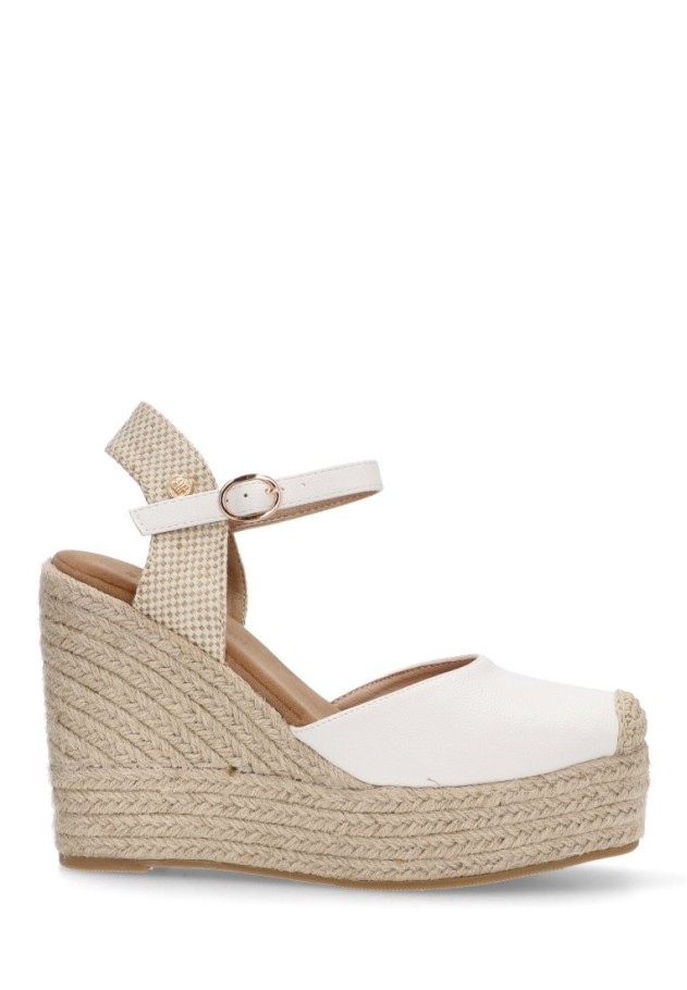 Alpargata mujer BUONAROTTI cf5072 blanco
