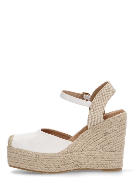 Alpargata mujer BUONAROTTI cf5072 blanco