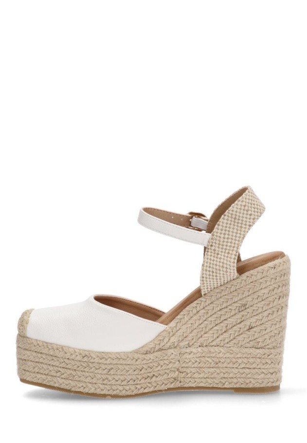 Alpargata mujer BUONAROTTI cf5072 blanco