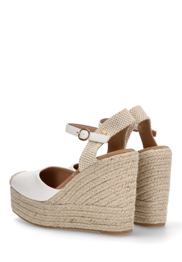 Alpargata mujer BUONAROTTI cf5072 blanco