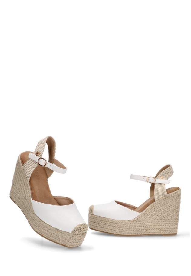 Alpargata mujer BUONAROTTI cf5072 blanco