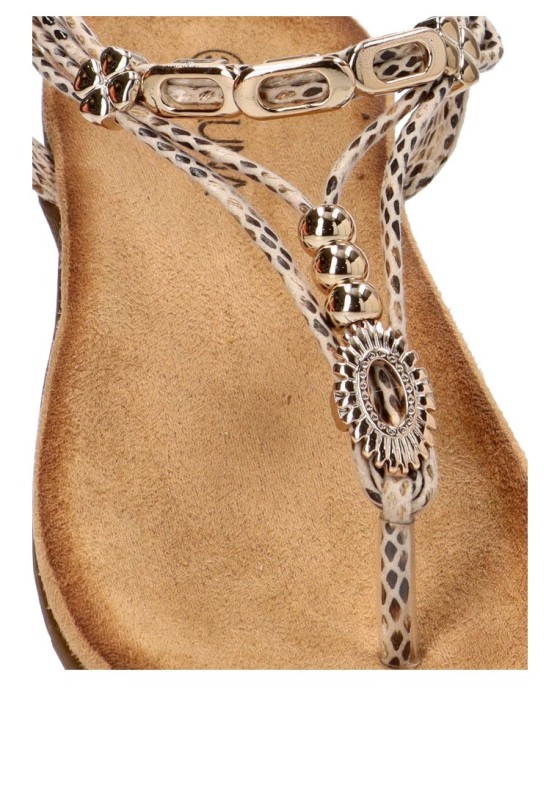 Sandalia mujer Luna Collection 60-629 leopardo