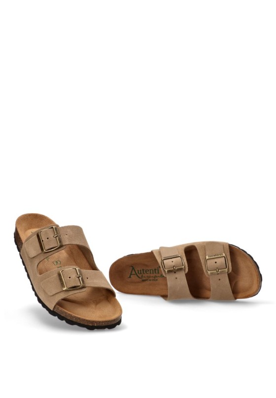 Sandalia hombre AUTENTI 3195 beige