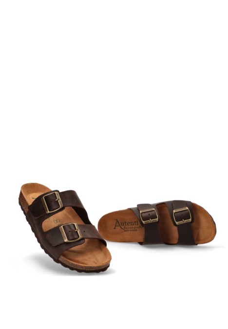 Sandalia hombre AUTENTI 3195 marron