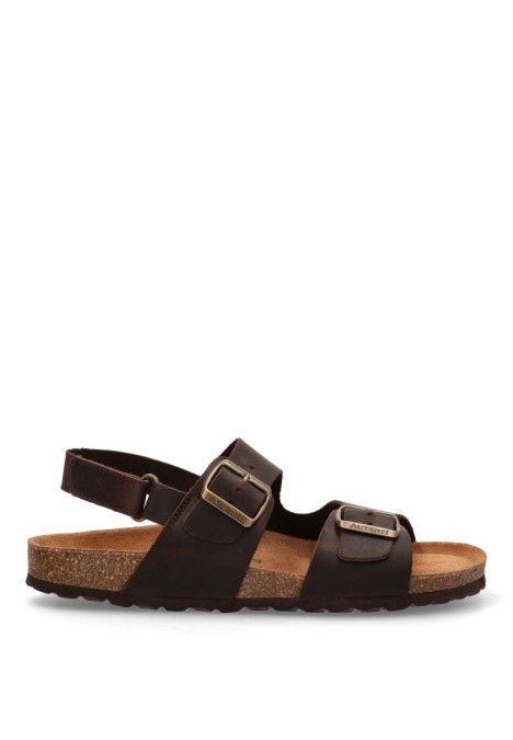 Sandalia hombre AUTENTI 12328 marron