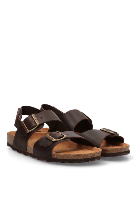 Sandalia hombre AUTENTI 12328 marron