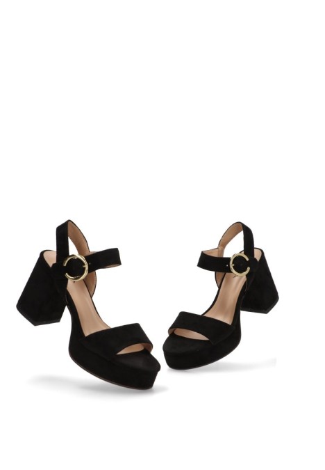 Sandalia mujer LUNA TREND m5360 negro