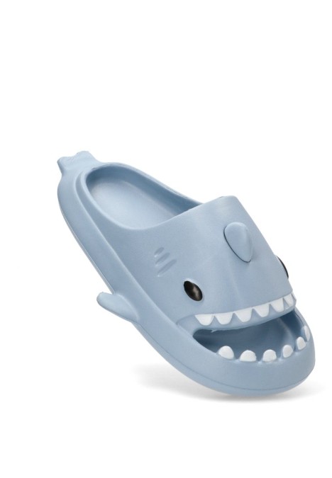 Chanclas tiburón niño originales azul