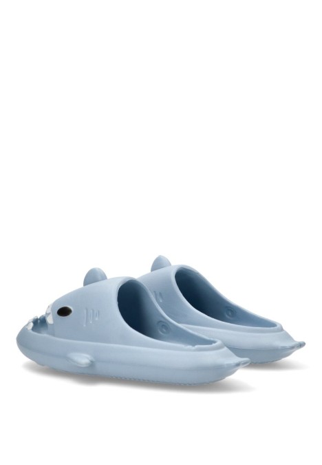 Chanclas tiburón niño originales azul