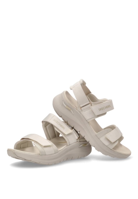 Sandalia mujer SKECHERS 119465 beige
