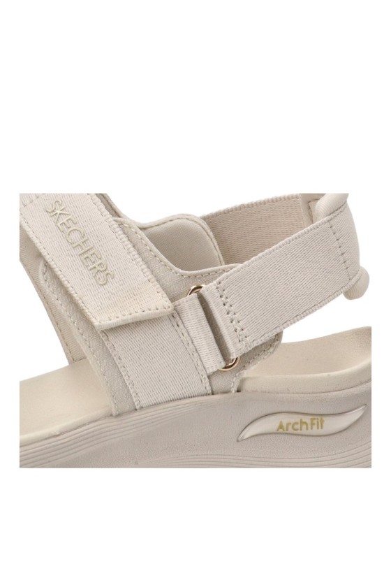Sandalia mujer SKECHERS 119465 beige