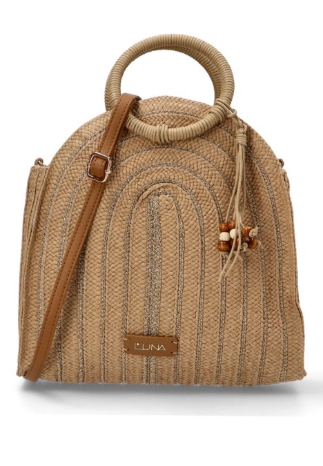 Bolso mujer Luna Collection formentor natural