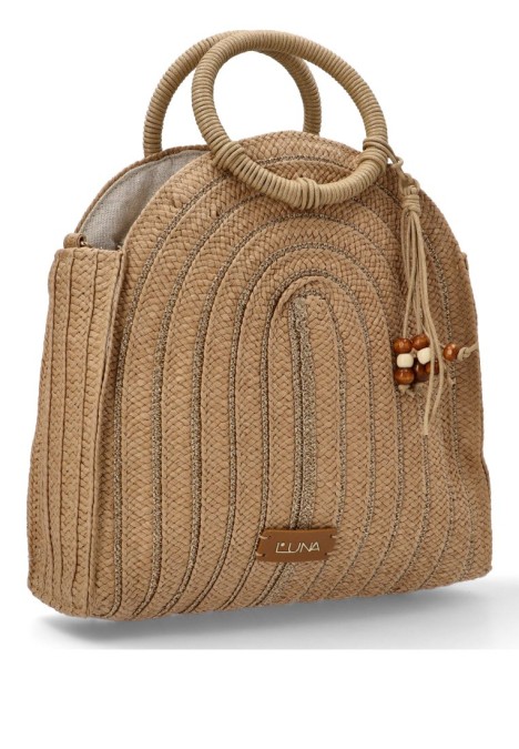 Bolso mujer Luna Collection formentor natural