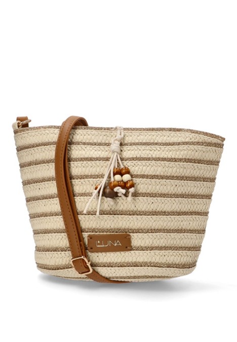 Bolso mujer Luna Collection pollensa beige