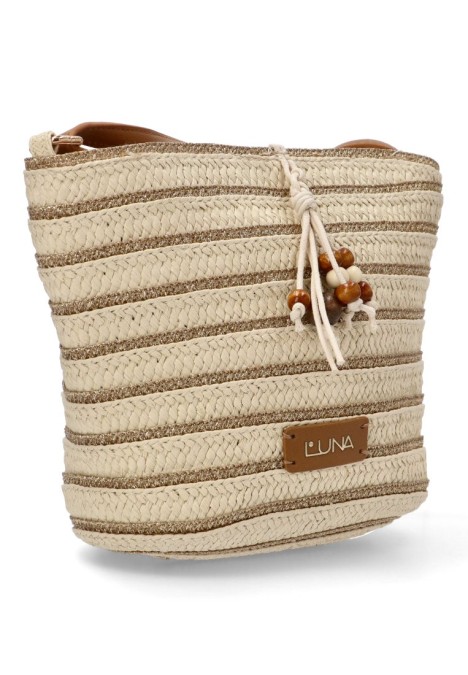 Bolso mujer Luna Collection pollensa beige