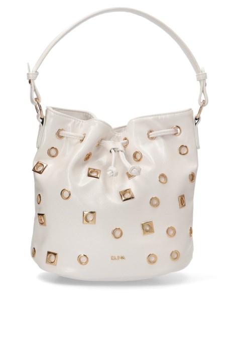Bolso mujer LUNA DK galdana blanco