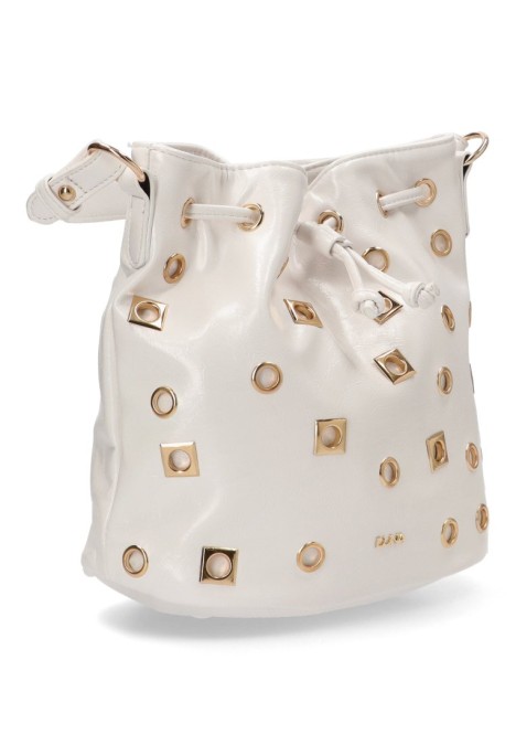 Bolso mujer LUNA DK galdana blanco