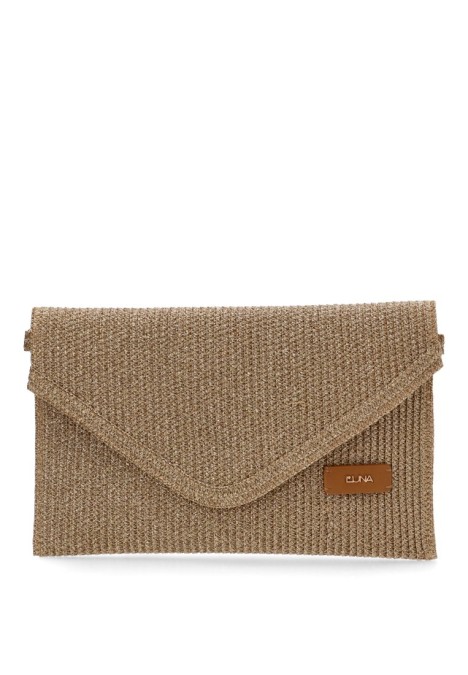 Bolso mano mujer Luna Collection agulla oro