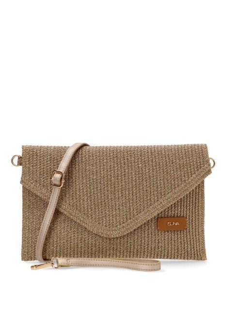Bolso mano mujer Luna Collection agulla oro