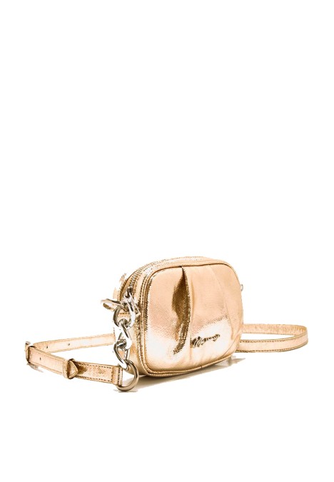 Bolso bandolera pequeña mujer MARIA MARE bobby platino