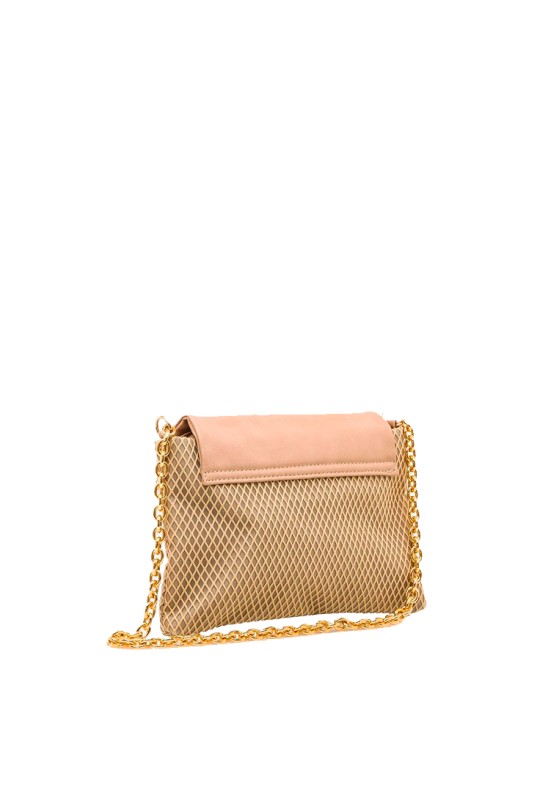 Bolso bandolera pequeña mujer MARIA MARE donia2 natural