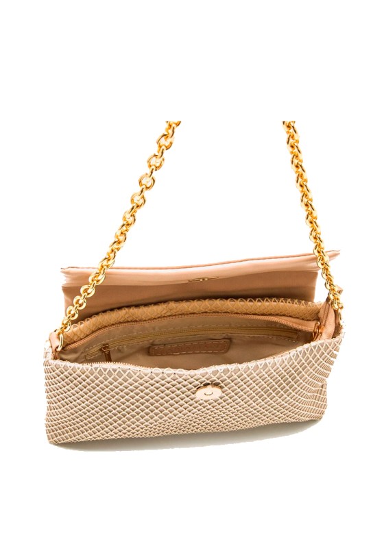 Bolso bandolera pequeña mujer MARIA MARE donia2 natural
