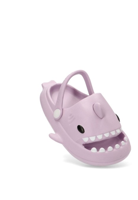 chanclas niña tiburón niña lila