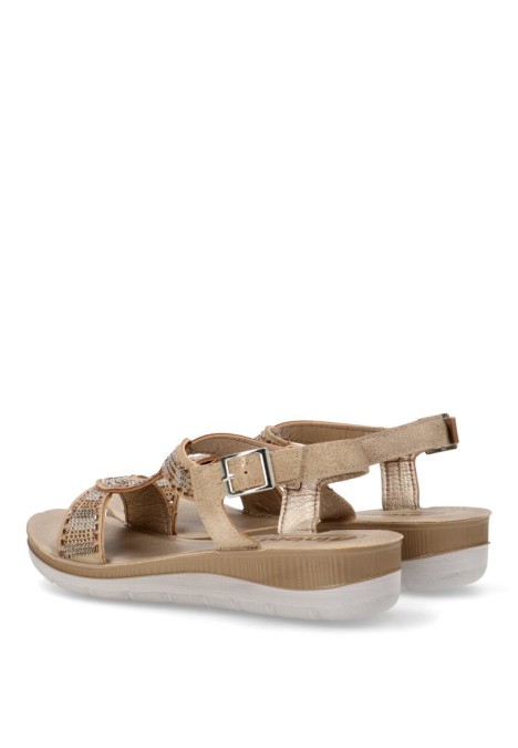 Sandalia mujer Luna Collection bv43 platino