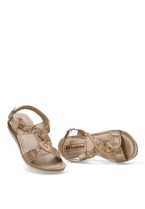 Sandalia mujer Luna Collection bv43 platino