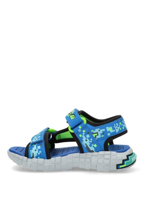 Sandalia niño SKECHERS 402161l azul