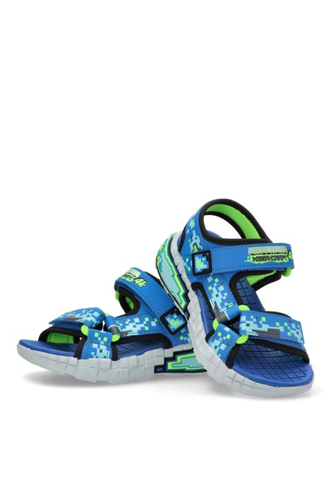 Sandalia niño SKECHERS 402161l azul