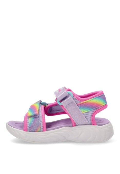 Sandalia niña SKECHERS 303107l rosa