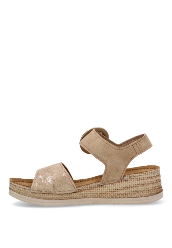 Sandalia mujer Luna Collection rv13 beige