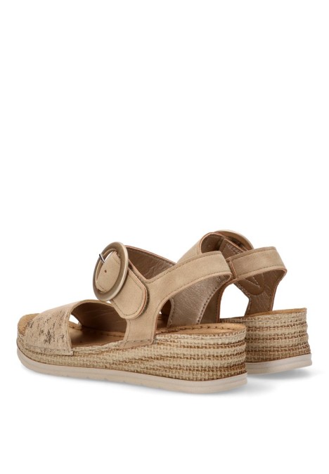 Sandalia mujer Luna Collection rv13 beige