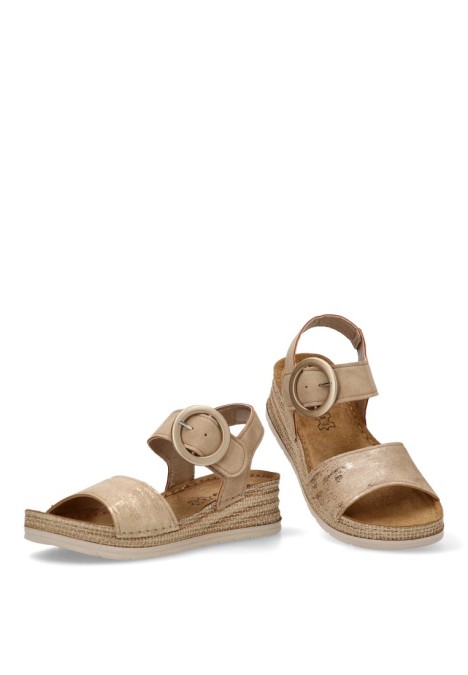 Sandalia mujer Luna Collection rv13 beige