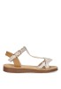 Sandalia niña LUNA KIDS c936 platino
