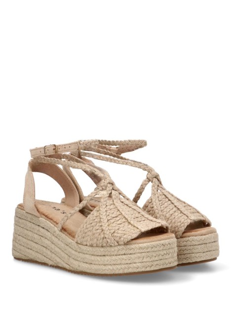 Sandalia mujer TINA´S 5122 beige