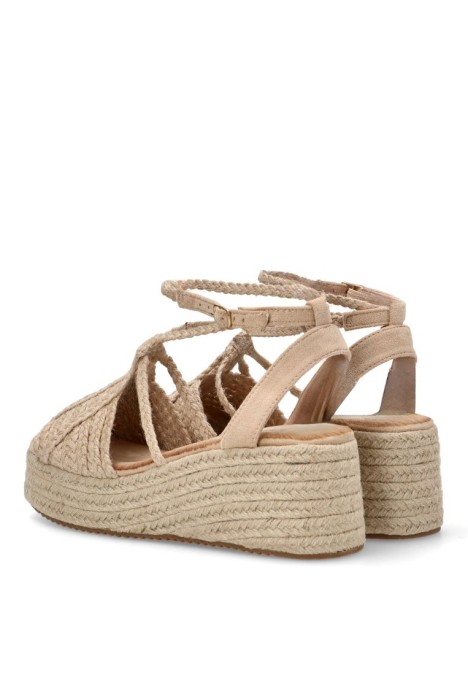 Sandalia mujer TINA´S 5122 beige