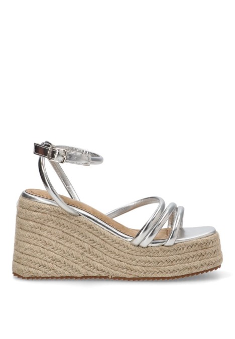 Sandalia mujer SORAIA 7u2 plata