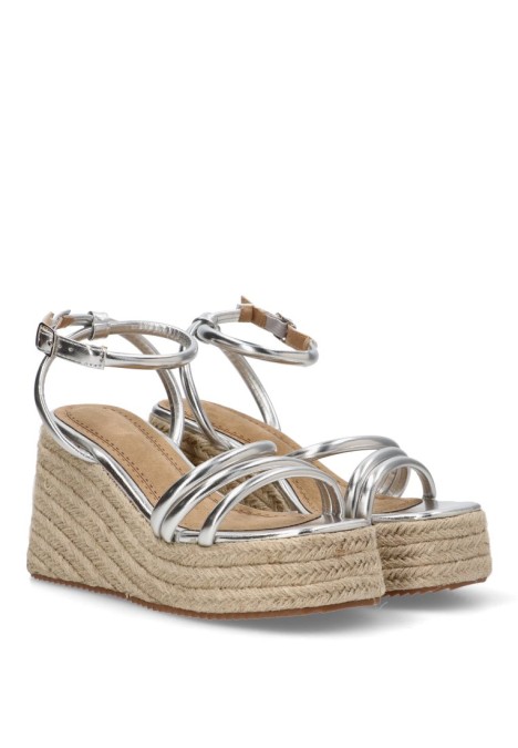 Sandalia mujer SORAIA 7u2 plata