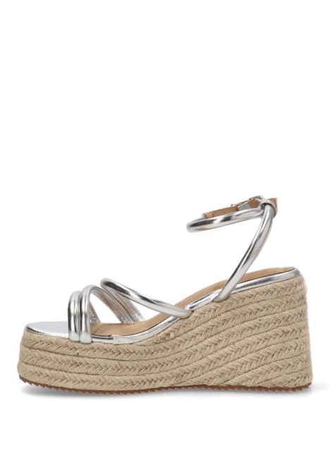 Sandalia mujer SORAIA 7u2 plata