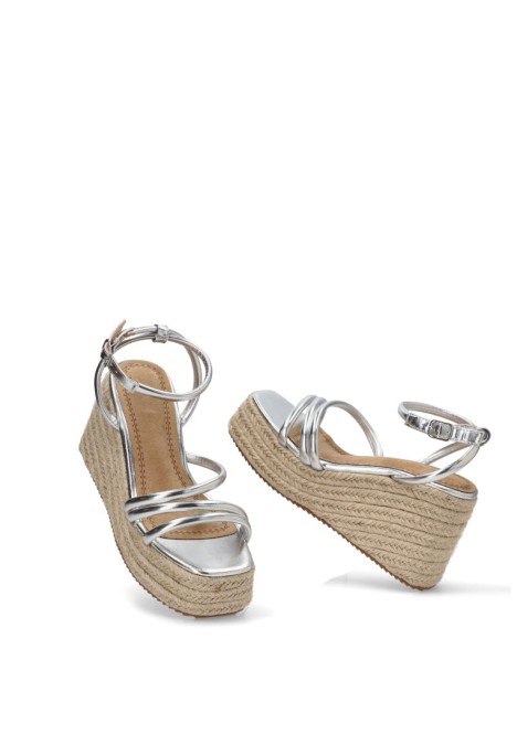 Sandalia mujer SORAIA 7u2 plata