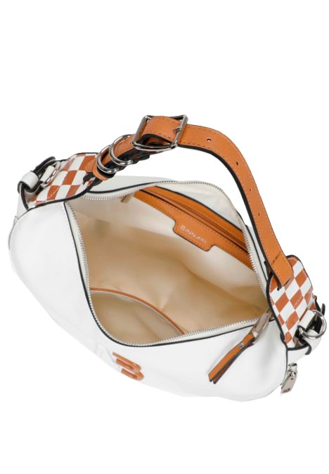 Bolso de mujer BINNARI 20450 blanco sintetico 