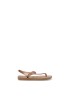 Chanclas sandalias playa de mujer HAVAIANAS 4000039 oro goma suela plana