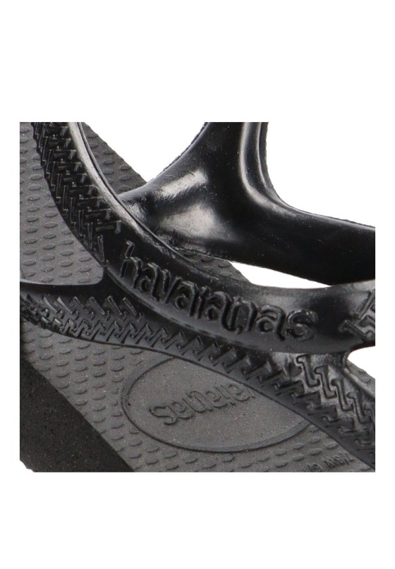 Chanclas sandalias playa de mujer HAVAIANAS 4000039 negro goma suela plana