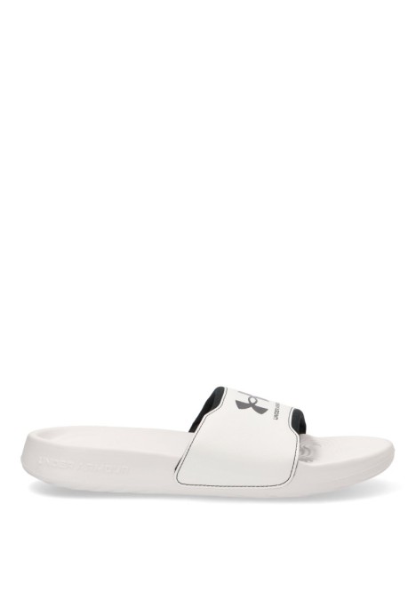 Chanclas sandalias playa de hombre UNDER ARMOUR 3027219 blanco sintetico suela plana